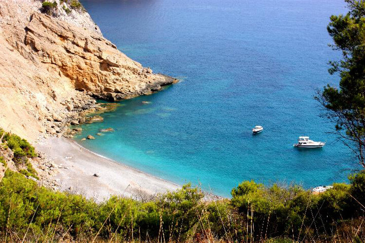 angeltourenmallorca.de bootausfluge nach Coll Baix auf Mallorca