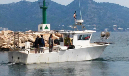 www.pescaturismomallorca.com excursiones en barco en Mallorca con Joans